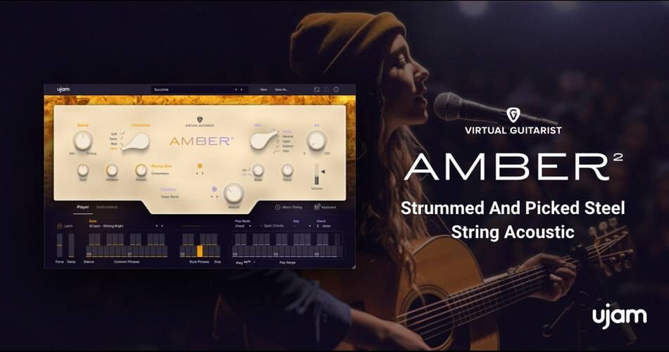 UJAM在介绍会上推出虚拟吉他手Amber 2-
