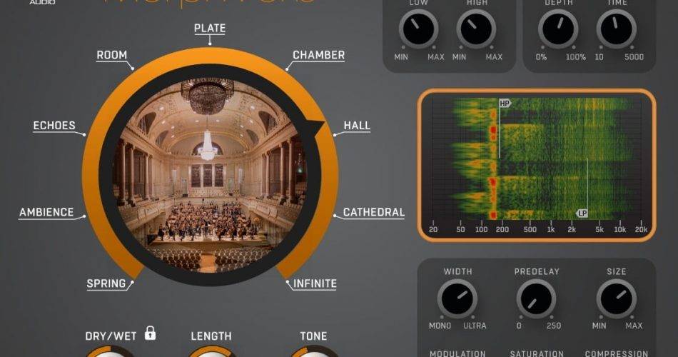 United Plugins MorphVerb独特的混响以60%的折扣出售-