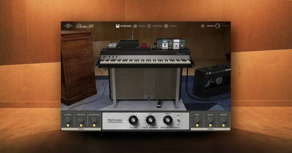 Universal Audio推出Electra 88 Vintage Keyboard Studio-