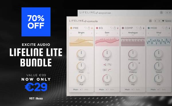 图片[1]-Excite Audio的Lifeline Lite套装以70%的折扣出售-
