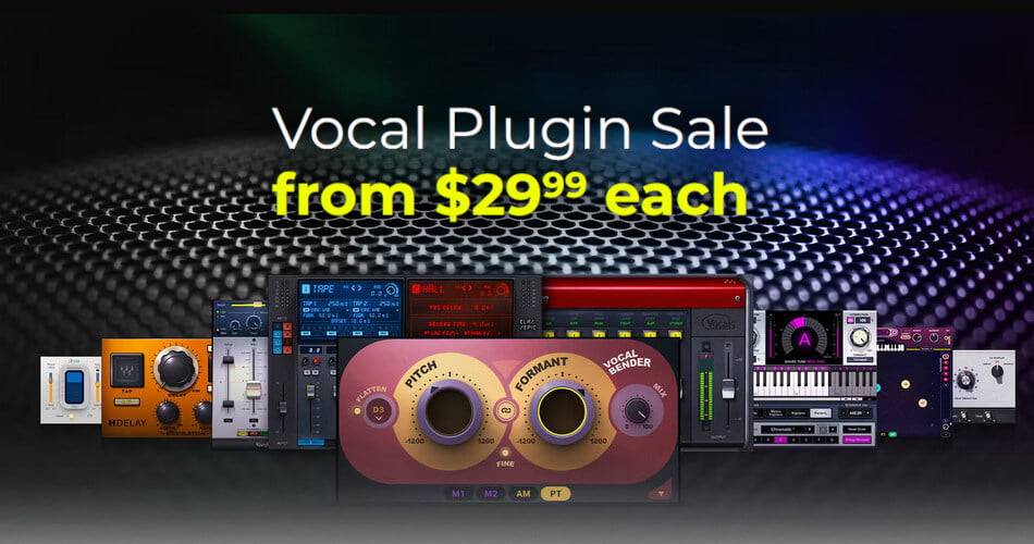 Waves Audio Flash销售：所有声乐插件29.99美元起-