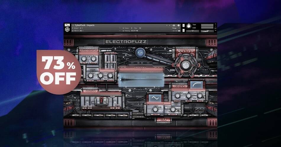 Sick Noise Instruments的ElectroFuzz为Kontakt节省73%-