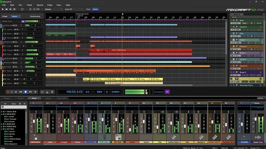 Acoustica发布了Mixcraft 10音乐制作软件-