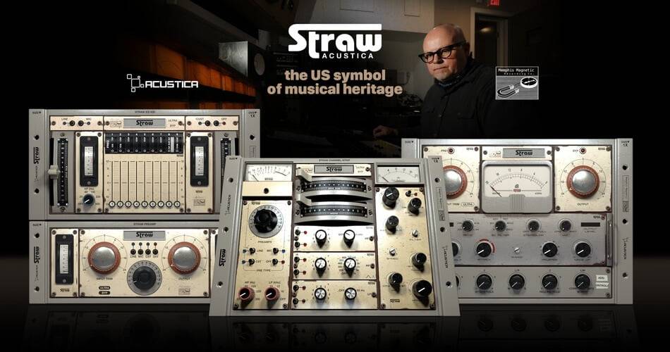 图片[1]-Acustica Audio推出Straw复古控制台插件套件-
