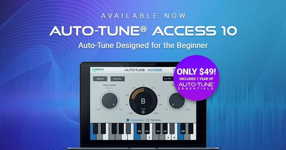 Antares推出Auto-Tune Access 10音调校正插件-