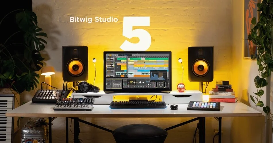 Bitwig Studio 5和Freeform声音包现已推出-