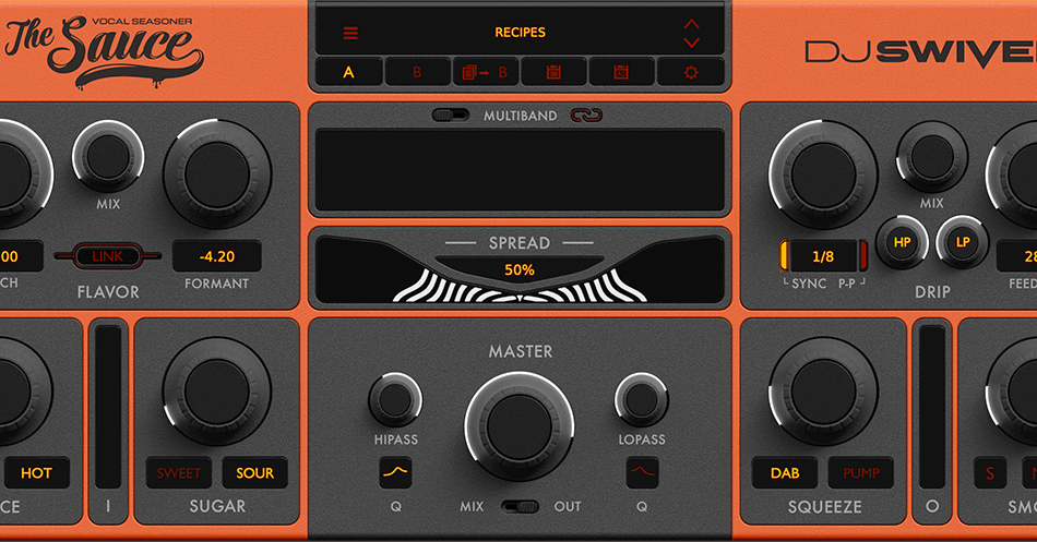 在DJ Swivel的The Sauce声乐效果插件上节省50%-