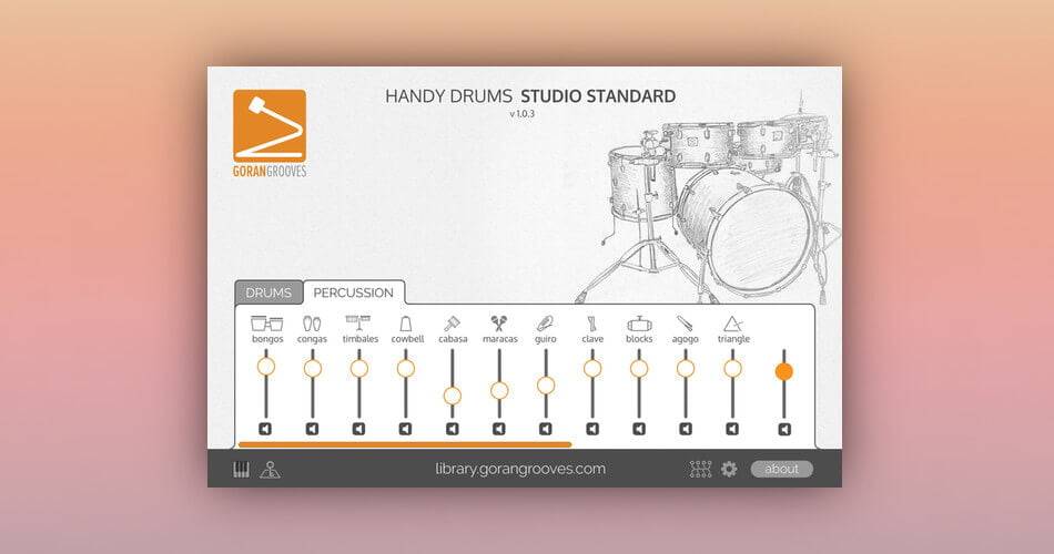 图片[1]-Handy Drums – Studio Standard by GoranGrooves 售价39美元-