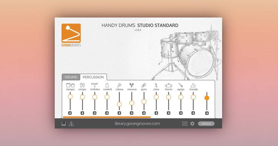 Handy Drums – Studio Standard by GoranGrooves 售价39美元-