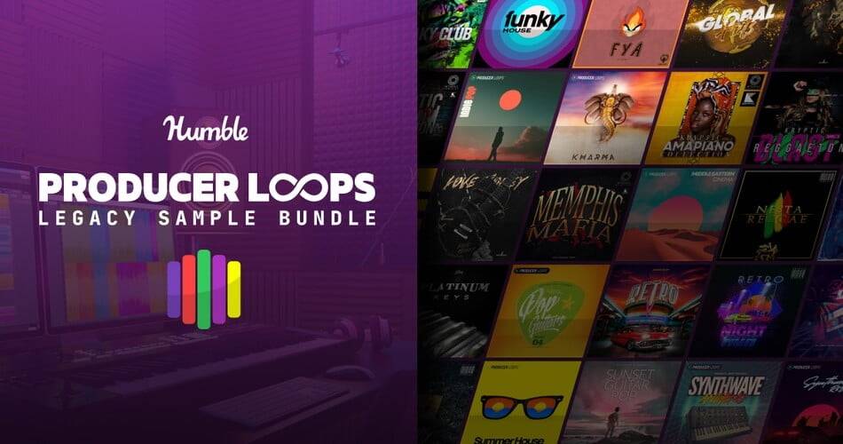 Humble Bundle推出Producer Loops Legacy Sample Bundle-