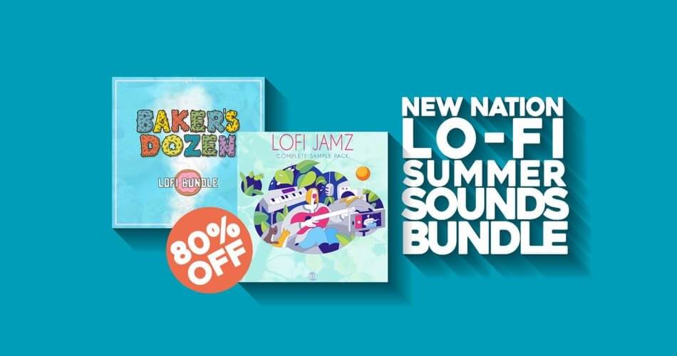 New Nation LO-FI Summer Sounds Bundle以9.95美元的价格出售-
