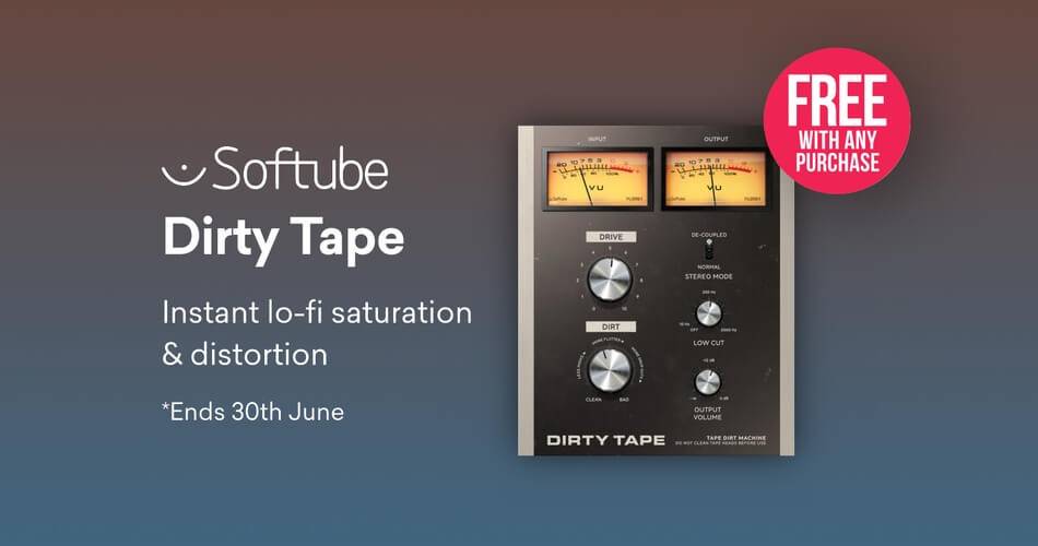 图片[1]-Softube的Dirty Tape插件在Plugin Boutique免费购买-