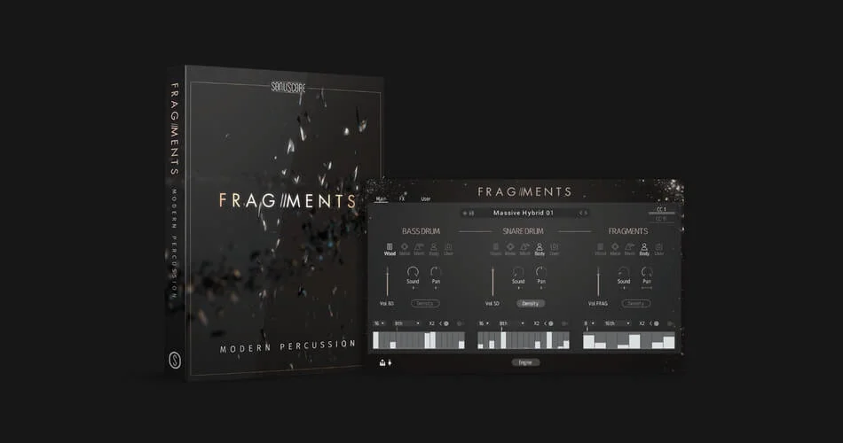 Sonuscore为Kontakt Player发布了Fragments Modern Percussion-