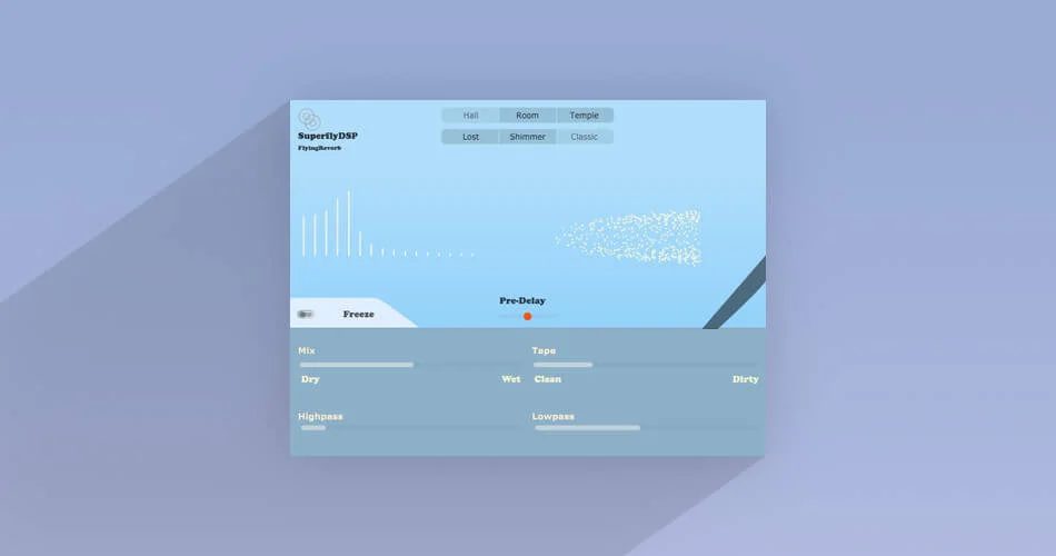 图片[1]-SuperflyDSP的Flying-Reverb免费混响效果插件-