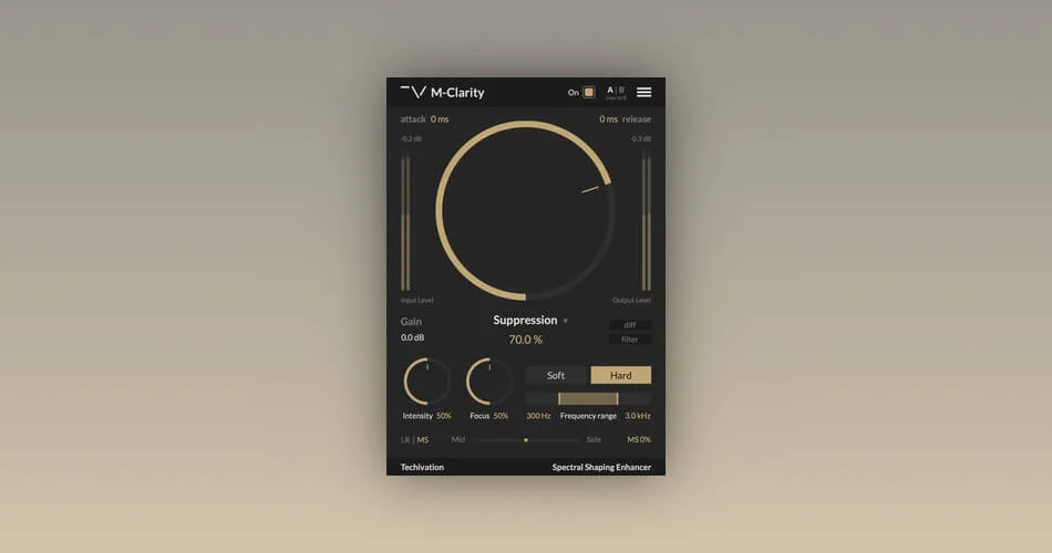 Techivation将M-Clarity动态共振抑制器更新为v1.1.0-