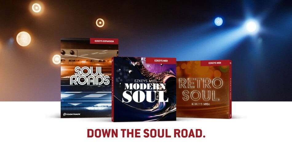 Toontrack发布Soul Roads EKX + EZkeys MIDI包-