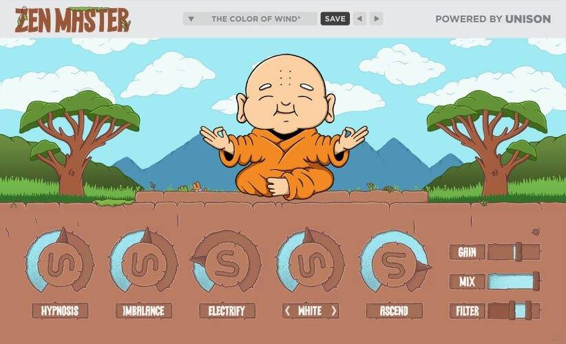 图片[1]-Zen Master：Unison Audio的免费lofi多效果插件-
