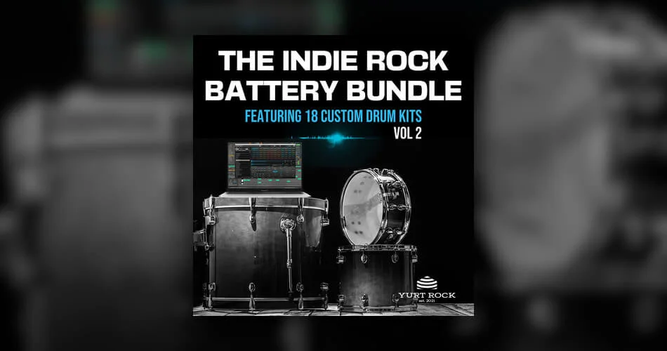 图片[1]-Yurt Rock推出Indie Rock Drums BATTERY Bundle Vol.2-