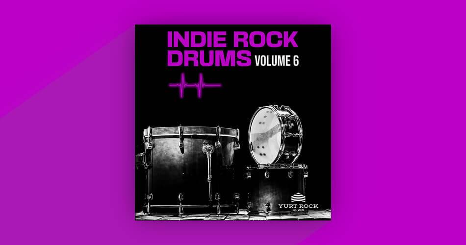 Yurt Rock发行了Indie Rock Drums Vol. 6样本包-