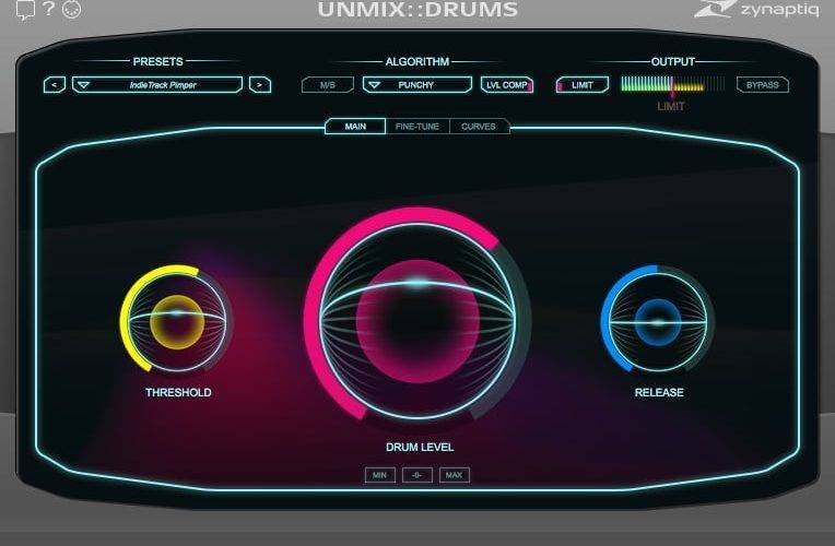 图片[1]-Zynaptiq UNMIX::DRUMS鼓混音效果插件以109美元的价格出售-
