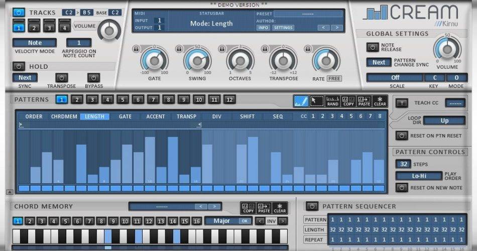 Kirnu Cream MIDI表演者插件（VST/AU）以19美元的价格出售-
