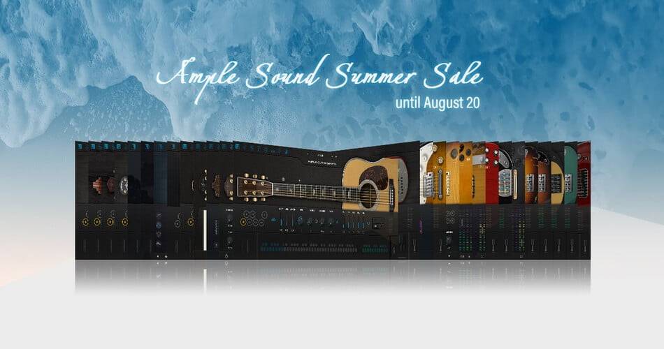 夏季大减价：Ample Sound的虚拟乐器可享受20%的折扣-