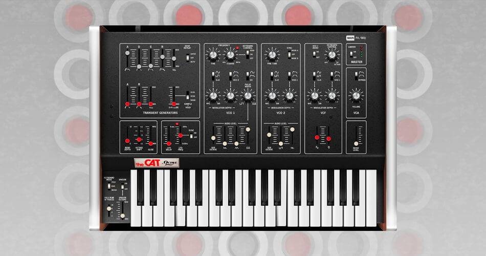图片[1]-Cherry Audio在介绍会上发布了Octave Cat虚拟合成器-