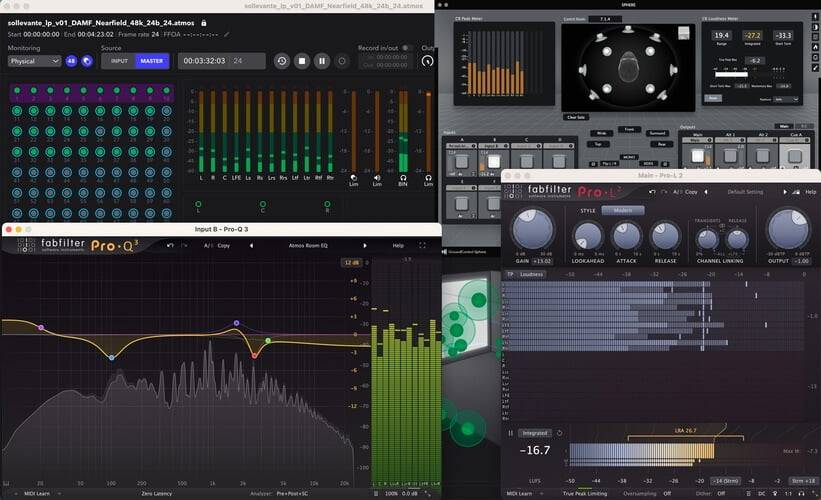 FabFilter更新了对Pro Tools的扩展Atmos支持插件-