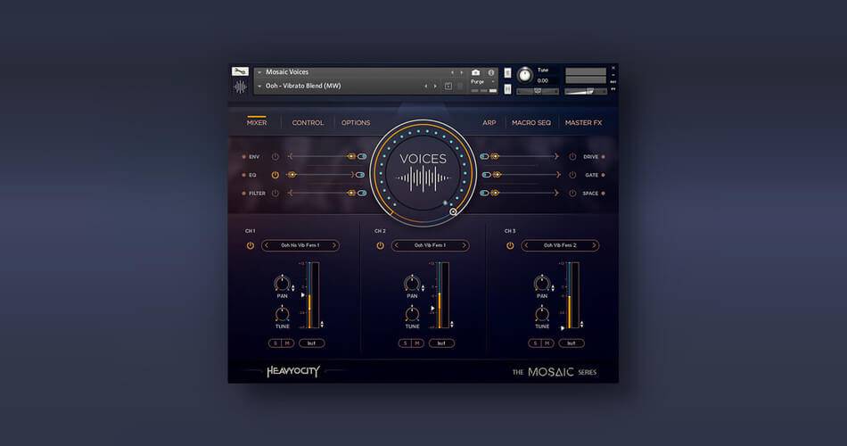 图片[1]-Kontakt Player的Heavyocity Mosaic Voices以59美元的价格出售-