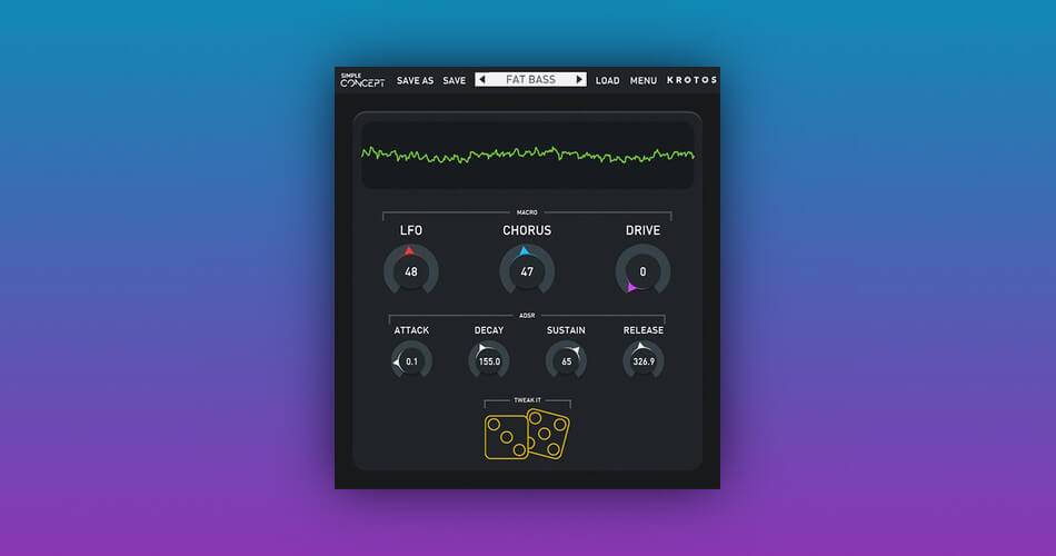 免费：Krotos的简单概念易于使用的合成器插件-