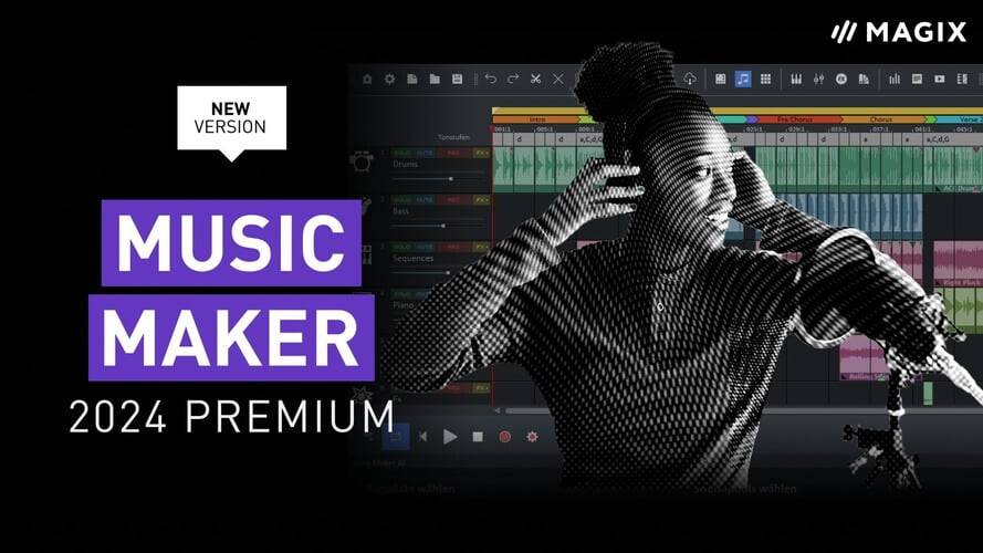 图片[1]-Magix推出Music Maker 2024 Premium & Free-