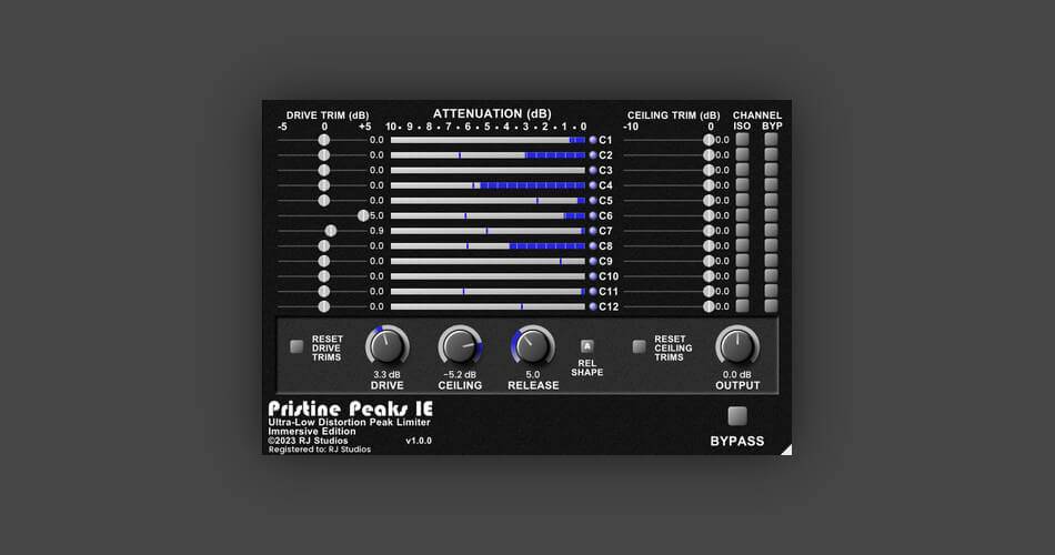 图片[1]-Pristine Peaks IE：RJ Studios的沉浸式峰值限制器效果插件-