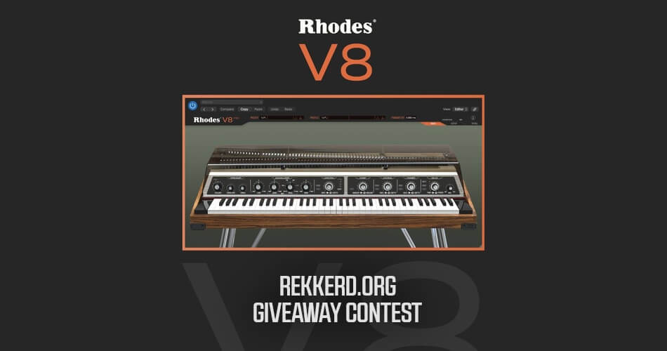 赠品比赛：赢得Rhodes的V8 Pro虚拟电钢琴-