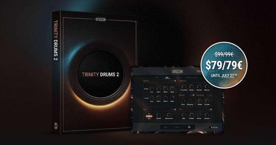 图片[1]-Sonuscore为Kontakt Player推出Trinity Drums 2-