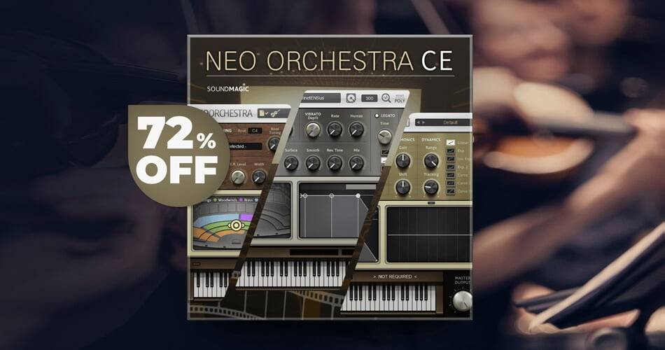 在Sound Magic的Neo Orchestra CE虚拟乐器上节省80%-