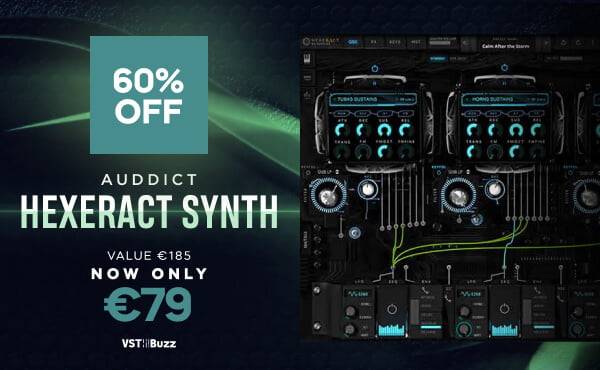 图片[1]-Auddict的Hexeract Synth虚拟乐器可节省60%-