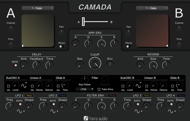 Yarra Audio发布Camada虚拟复音合成器-