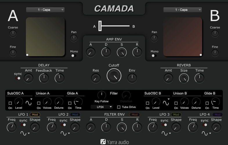 图片[1]-Yarra Audio发布Camada虚拟复音合成器-
