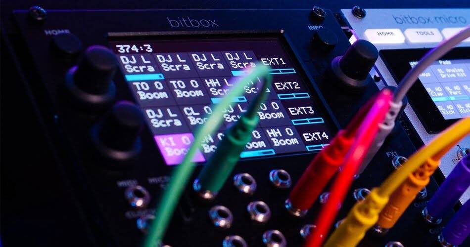1010music推出bitbox mk2黑色版采样模块-