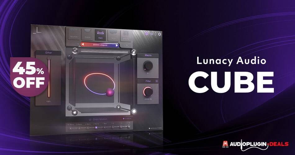 图片[1]-Lunacy Audio的CUBE 3D虚拟乐器以99美元的价格出售-