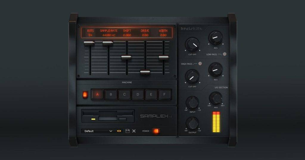 BeatSkillz SampleX V3复古采样器仿真售价9美元！-