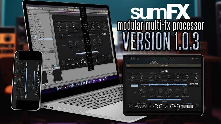 OSC Audio将sumFX模块化multi-fx插件更新到v1.0.3-