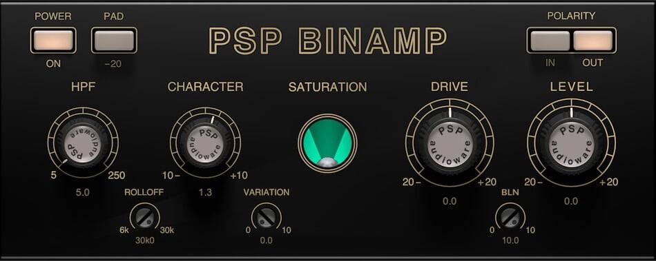 PSP Audioware在介绍时推出BinAmp前置放大器效果插件-