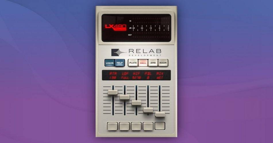 Relab LX480 Essentials混响效果插件售价29美元-