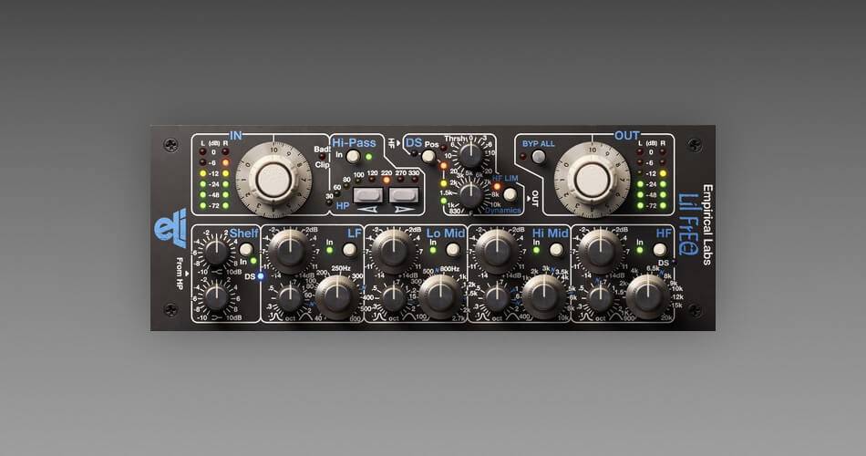 Softube的 Empirical Labs Lil FrEQ插件以89美元的价格出售-