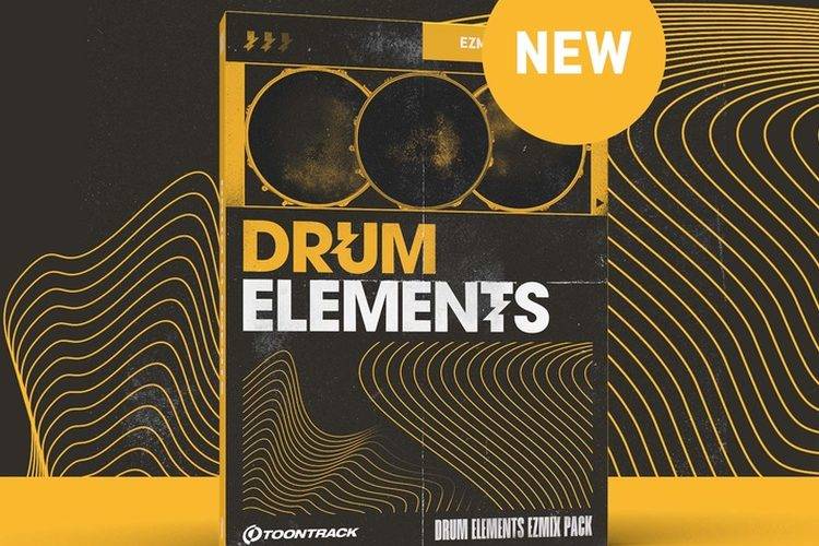 Toontrack发布了EZmix 2的Drum Elements扩展-