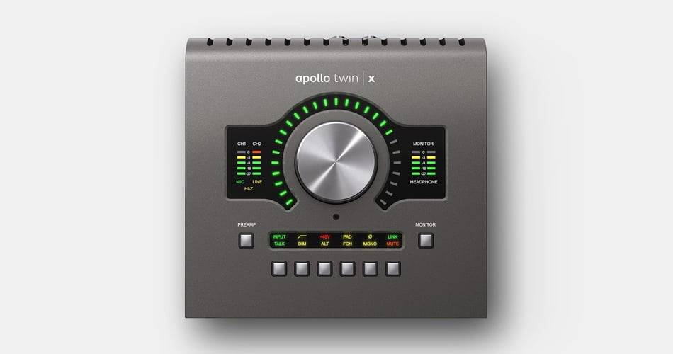 图片[1]-通用音频发布新的Apollo Twin X USB音频接口-