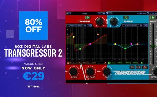 Transgressor 2瞬态设计师插件售价29欧元-