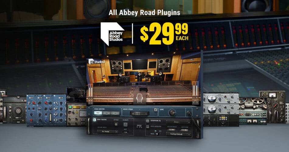 Waves Audio Abbey Road销售：每个插件售价29.99美元-