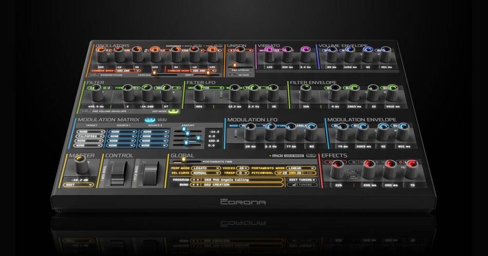 discoDSP发布Corona 6.0软件合成器-
